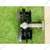 GRAMSTRONG Trolley Type Premium Grass Cutter, 2 Stroke 52CC With Flat Tiller Attachment