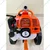 GRAMSTRONG Trolley Type Premium Grass Cutter, 2 Stroke 52CC With Round Tiller Attachment