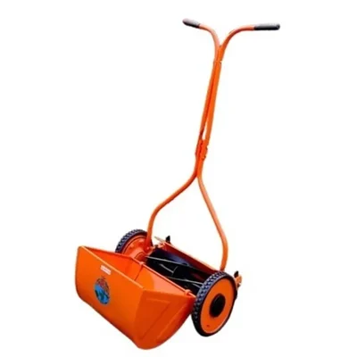 Heavy Duty 14 inch Steel Frame Wheel Type Push Mower | Ideal for grass cutting, Trimming