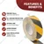 Anti Skid Tape 18 Meter x 50 MM, Fall Resistant, PET Material and Solvent Acrylic Adhesive