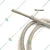 Premium Quality 4 + 2mm PVC-Coated Mild Steel Wire Rope, Grade-MS 1770, Transparent Coating(Wire Rope Length-50 meter)