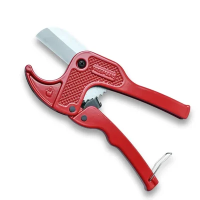 Freemans 42mm PVC Pipe Cutter, Hand Operated Manual Hose Shears with Aluminum Alloy Body and Quick Release - PCP42