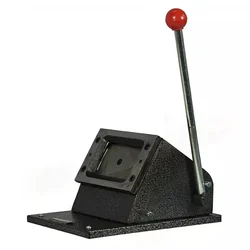 Heavy Duty PVC ID Card Die Cutter – Full Metal Manual Round Corner Cutter for 86x54mm CR80 Cards(0.1 - 1 mm Thickness)