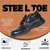 Fortune Premium PVC Material Industrial Safety Shoe with Steel Toe Cap(Size-7)