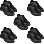 Heavy Duty Pack of 5, 10, 25 PVC Sole, Steel Toe, Labour Safety Shoe For Industrial Uses