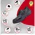Heavy Duty Pack of 10 PVC Sole Leather Safety Shoe with Steel Toe Cap for Construction, Fire & Chemical Industries etc.(Size-6)