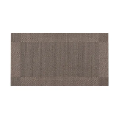 Premium Quality S124 PVC 80 ° C Heat Resistant Restaurant Table Mat Washable(Pack-4)