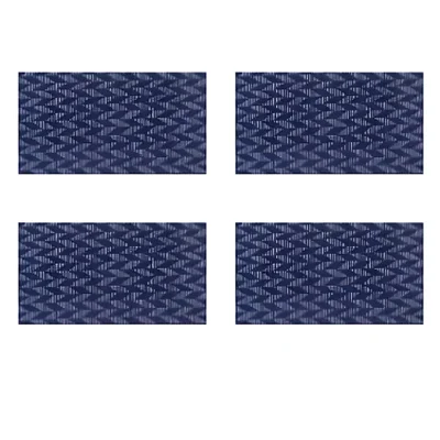 (Grass 3) 45 X 30 cm Polyvinyl Chloride (PVC) Rectangular Table Mat for Restaurants Purposes, Hotels & Fine Dining(Pack-4 Pcs)