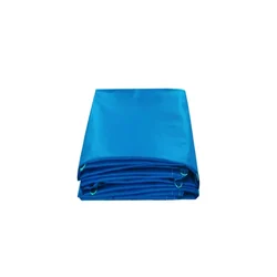ZN GLOBAL 650 GSM 4 meter 10000 L Round Tarpaulin Sheet for Aquaculture Biofloc Fish Tank