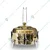 Stainless Steel Round Golden Chafing Dish with Hanging Lid, PVD Coated Golden Chafing Dish (8 LTR)
