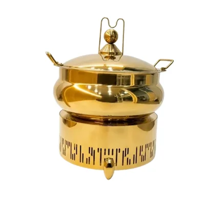 Premium Quality PVD Platinum Chafing Dish 6L Chafer for Commercial Kitchen Buffet Food Serving