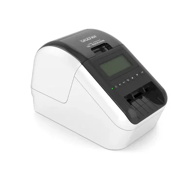 Brother 2.4-Inch Wi-Fi Bluetooth Ethernet LCD Desktop Professional Direct Thermal Barcode Label Printer QL-820NWB