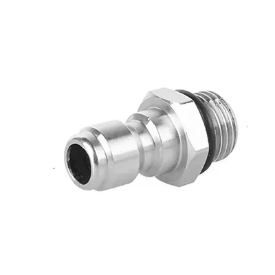Premium Quality 1/4 Quick Connector Male Plug for Pressure Washer(Pack-1 pc)