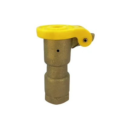 My Irigacio World Pro-Series 1 inch High Flow Solid Brass Irrigation Quick Coupling Valve for Agricultural Use