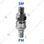 Air Line Hose Compressor Connector Quick Release Coupler for Pneumatic Fittings (SM20 + PM20)