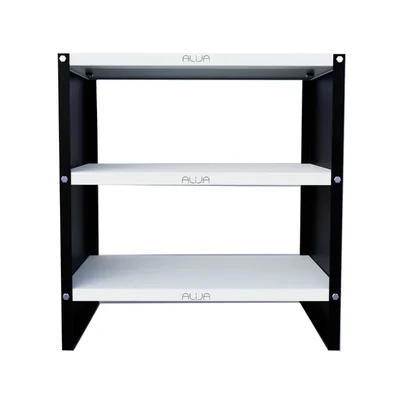 Alija 24 x 23 x 12 Inch 3 Solid Metal Rack For Multipurpose Uses
