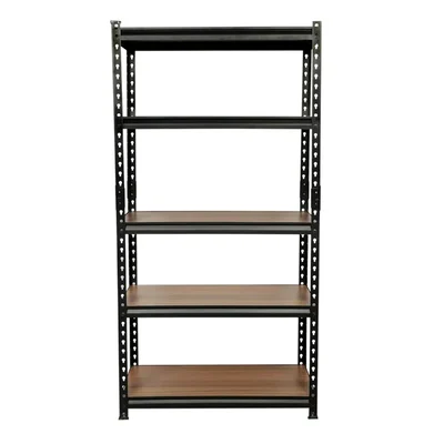 Keepwell 63 x 32 x 16 Inch 5 Wooden Adjustable Shelves Laminated Boltless Rack 