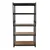 Keepwell 63 x 32 x 16 Inch 5 Wooden Adjustable Shelves Laminated Boltless Rack 