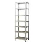 Alija 72 x 23 x 15 Inch 7 Shelves Multipurpose Storage Rack (22 Gauge Shelves & 16 Gauge Angle)
