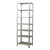 Alija 72 x 23 x 15 Inch 7 Shelves Multipurpose Storage Rack (22 Gauge Shelves & 16 Gauge Angle)(Color-Ivory)