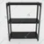 FIDVI® 9D X 23L X 30H Inch 3 Shelves Powder Coated Slotted Angle Metal Rack With Accessories Colour-Black & Grey(SR-523)