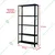 Alija 72 x 35 x 12 Inch 5 Shelves Multipurpose Storage Rack (24 Gauge Shelves & 18 Gauge Angle)