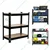 Keepwell 36 x 36 x 12 Inch 3 wooden Shelf Laminated Boltless Multipurpose Storage Rack