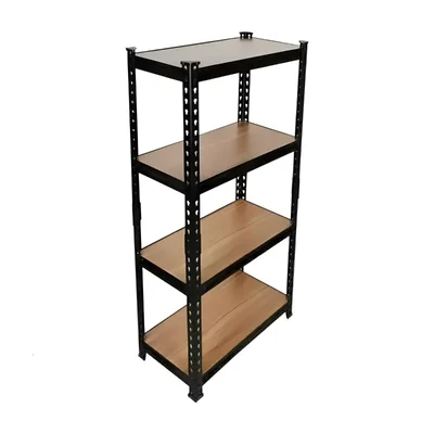 Keepwell 54 x 24 x 12 Inch 4 Wooden Adjustable Shelves Laminated Boltless Rack For Multipurpose uses  