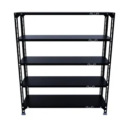 Menage 48 x 41 x 12 Inch 5 Shelves Multipurpose Storage Rack With Accessories