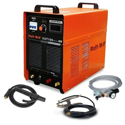 Ralli Wolf CUT 100IJ Three Phase Air Plasma Cutting Welding Machine, 100 Amp (RC10)