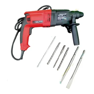 Ralli Wolf 26 mm Rotary Hammer Drill 800 W, 1100 RPM - 6 Months Warranty (RW-26H)