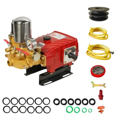 Ralli RTP-70, High Pressure Triple Piston HTP 70 Pump With 3 Outlet