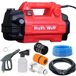 Ralli Wolf 130 Bar Industrial High Pressure Washer 1600 W, 480LPH, With All Accessories (RHP-130) - 6 Months Warranty 