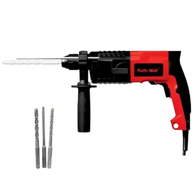 Ralli Wolf 22 mm 650 W Professional Hammer Drill With Drill Bits, 6 Months Warranty (RW-22H)