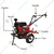 Ralli RRT 105D, 6HP Diesel Power weeder with 4 Stroke, 296cc Engine & PTO Shaft