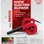 Ralli Wolf 3.8 m³/min Variable Speed Electric Blower 600 W, 6 Months Warranty (RB 500)