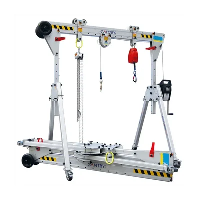 Heavy Duty 500 Kg Load Capacity Portable Rapid Gantry Crane For Lifting