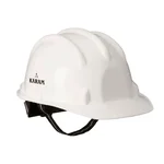 Karam PN 521 ISI Marked Safety Helmet With Ratchet Type Adjustment For Outdoor Head Protection (Colour : White)