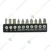 Black+Decker Phillips BDHT68127 Steel Multi-Bit Ratcheting SD - SL3SL5SL6Ph0Ph12xPh2PZ1PZ2PZ3 (24 cm) Set of 10 Pieces