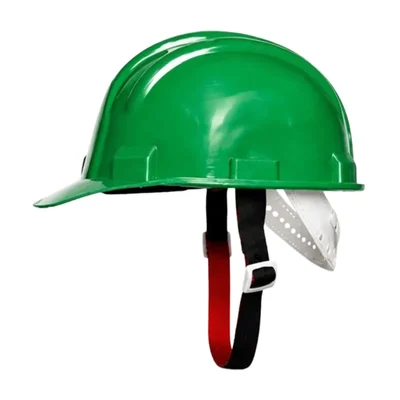 ACME Champion Ratchet Industrial Safety Helmet Green – High Impact ABS Shell Head Protection with Adjustable Suspension(Pack-1)