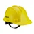 Karam PN 521 ISI Marked Safety Helmet With Ratchet Type Adjustment For Outdoor Head Protection (Colour : Yellow)