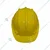Karam PN 521 ISI Marked Safety Helmet With Ratchet Type Adjustment For Outdoor Head Protection (Colour : Yellow)