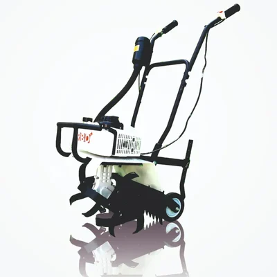 RBD 2 Stroke 3 HP 63 CC Petrol Engine Mini Tiller for Agriculture With 2 Years Warranty