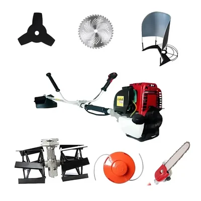 RBD 5 in 1 Petrol Brush Cutter, 4 Stroke 50 CC Engine With 2 Years Warranty