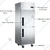 600 TNMC/GN 650 TNM - 2 SS Door Reach In Refrigerator, Capacity 600L