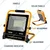 Gramstrong Rechargeable 100W Portable Solar Led Flood Light with 15000 mAh Battery and USB Port For Garden, Parks (1 Year Warranty)