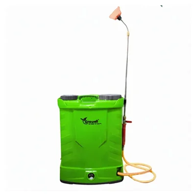 GROWELL Mosquler 12V X 16Ah, 16 L, Battery Operated Knapsack Sprayer with 3.8Kg Rechargeable Battery