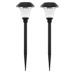 Premium Quality Solar LED Cool Scoop Garden Light, Sun Powered Lanterns For Outdoor Decoration (Pack Of 2)