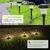 Premium Quality Solar LED Cool Scoop Garden Light, Sun Powered Lanterns For Outdoor Decoration (Pack Of 2)