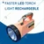 Rechargeable Garden Torch of 1 Km Range with 10 Hours Backup